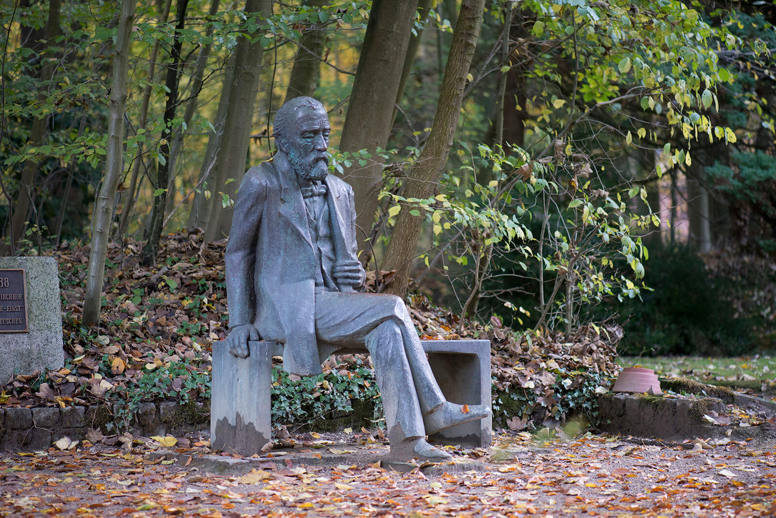 Werner Löwe: Theodor Storm (Foto: KUNST@SH/Jan Petersen, 2016)