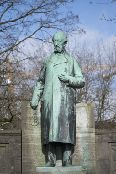 Heinrich Mißfeldt: Denkmal für Klaus Groth (Foto: Kunst@SH/Jan Petersen, 2017)