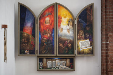 Sieger Köder: Wort-Gottes-Altar in St. Heinrich (Foto: Kunst@SH/Jan Petersen, 2024)