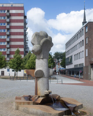 Hans Kock: Brunnen (Foto: Kunst@SH/Jan Petersen, 2024)