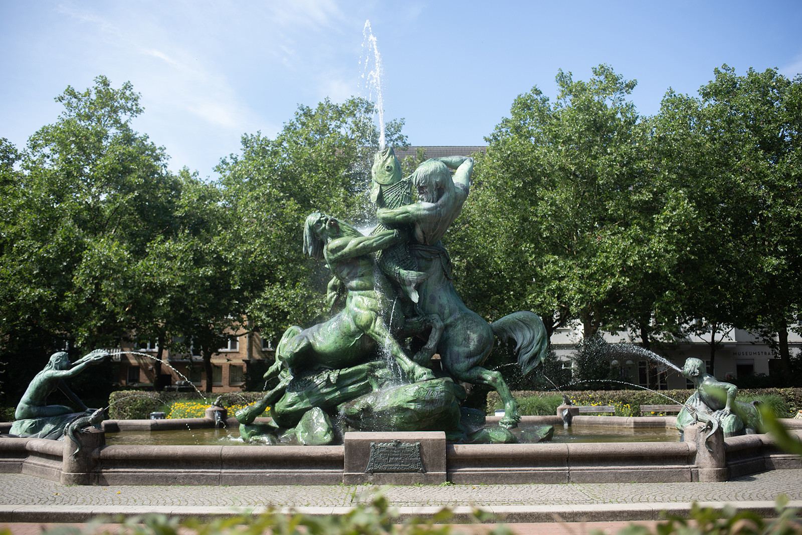 Paul Türpe: Stuhlmannbrunnen (Foto: Kunst@SH/Jan Petersen, 2024)