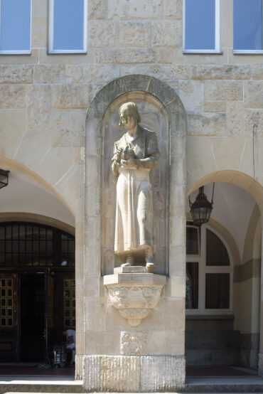 Otto Stichling: Luther und Kopernikus (Foto: Kunst@SH/Jan Petersen, 2024)