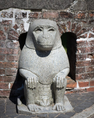 Kynokephaloi an der Schlossbrücke (Foto: Kunst@SH/Jan Petersen, 2024)