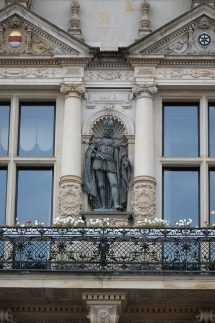 Kaisergalerie am Hamburger Rathaus (Foto: Kunst@SH/Jan Petersen, 2024)