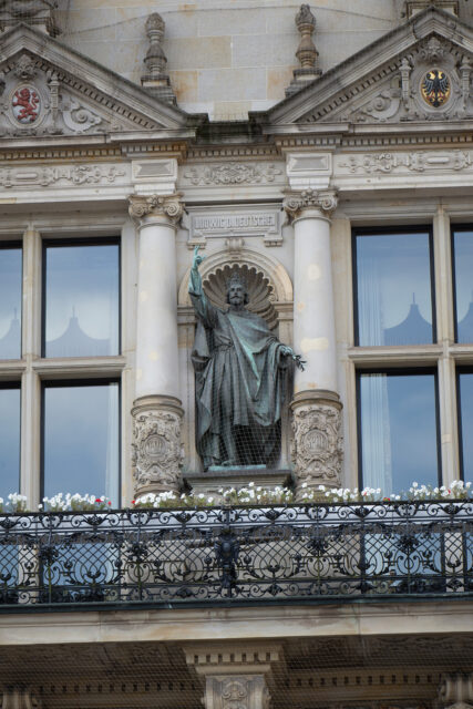 Kaisergalerie am Hamburger Rathaus (Foto: Kunst@SH/Jan Petersen, 2024)