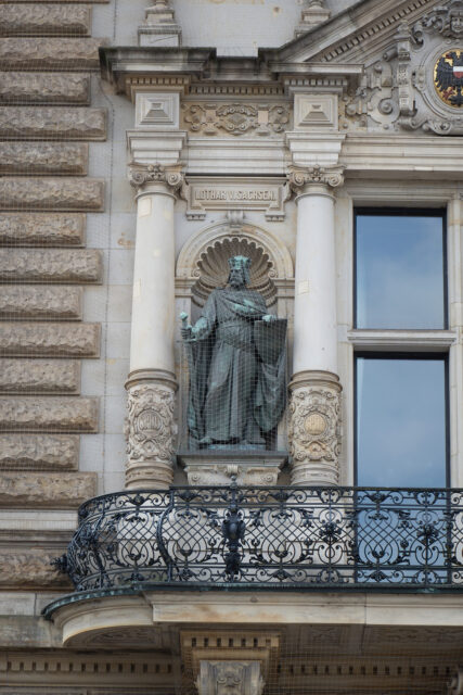 Kaisergalerie am Hamburger Rathaus (Foto: Kunst@SH/Jan Petersen, 2024)