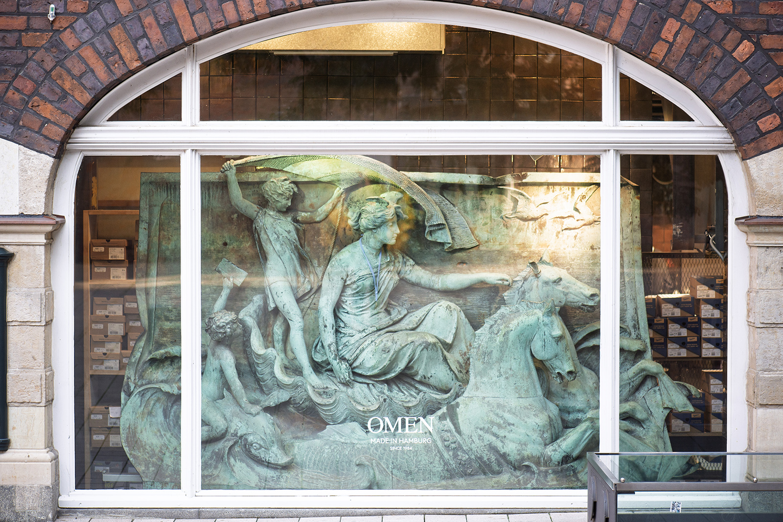 Johannes Schilling: Sockelrelief des Kaiserdenkmals vom Rathausplatz (Foto: Kunst@SH/Jan Petersen, 2024)