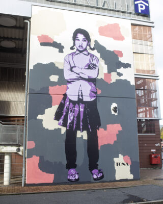 TONA: Stencil Mural (Foto: Kunst@SH/Jan Petersen, 2024)