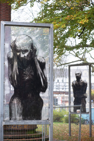 Rainer Tiedje: Gegendenkmal Altona (Foto: Kunst@SH/Jan Petersen, 2024)