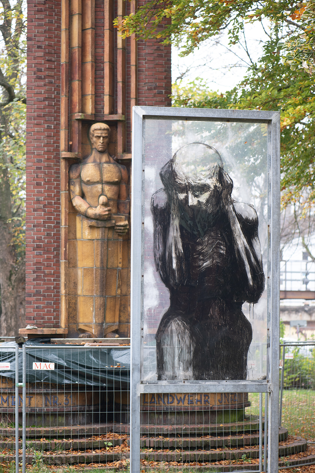 Rainer Tiedje: Gegendenkmal Altona (Foto: Kunst@SH/Jan Petersen, 2024)