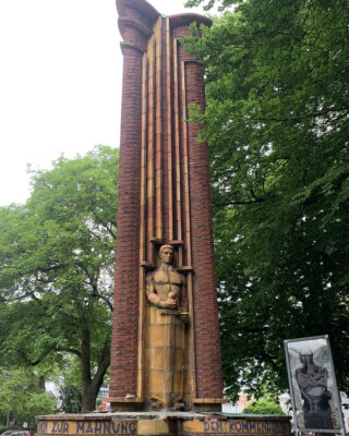 August Henneberger: Kriegerdenkmal Altona (Foto: Kunst@SH/Jan Petersen, 2024)