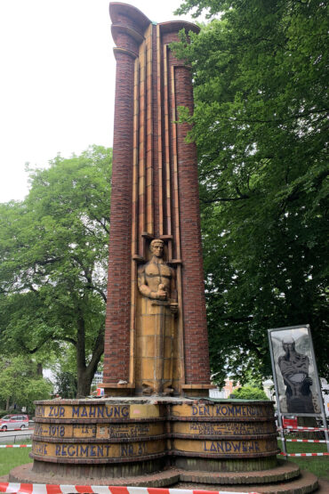 August Henneberger: Kriegerdenkmal Altona (Foto: Kunst@SH/Jan Petersen, 2024)